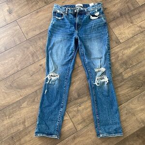 Abercrombie and Fitch boyfriend midrise Jean